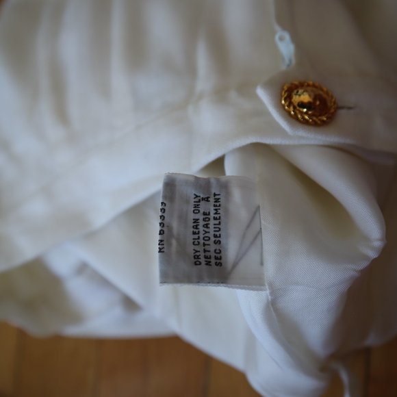 Vintage Ports International White Skirt, Size 8 - Picture 16 of 16